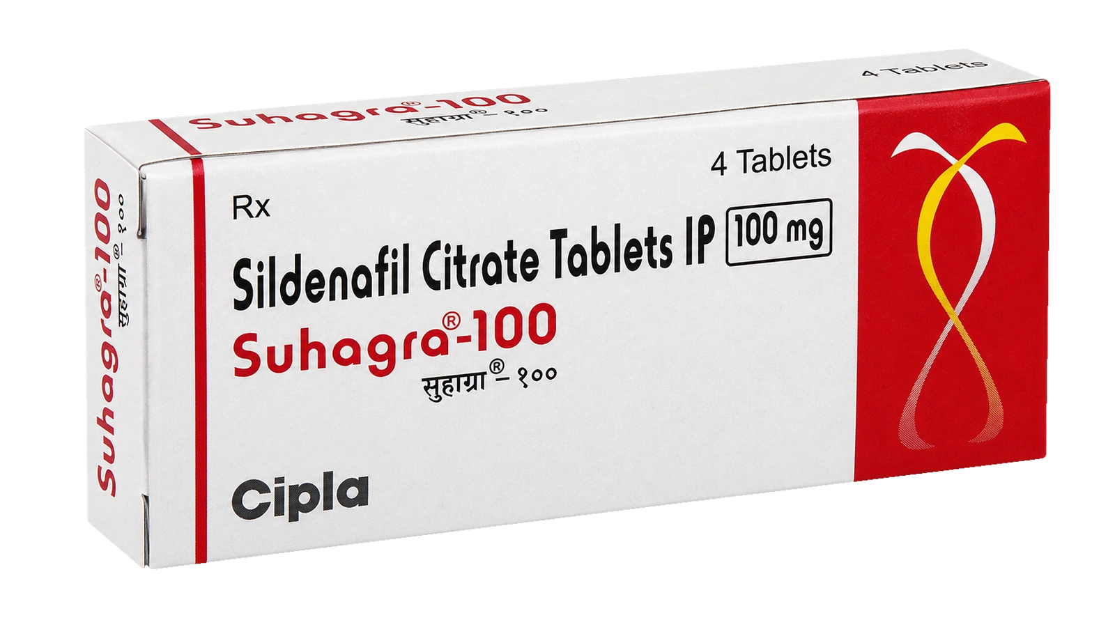 Suhagra 100 mg Cipla carton